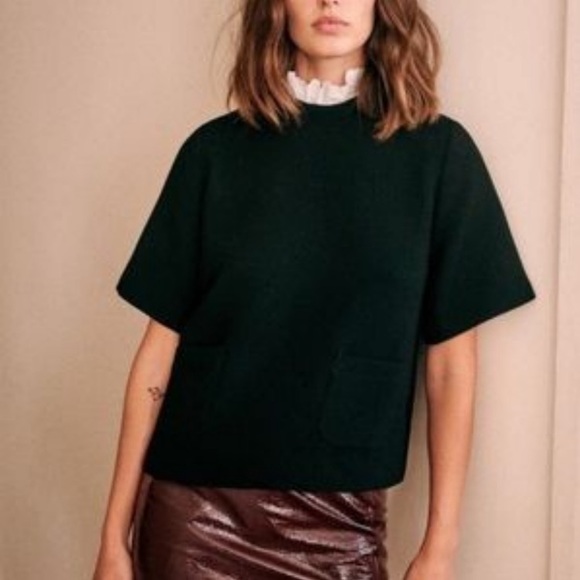 Sezane Tops - Sezane Olga collar blouse